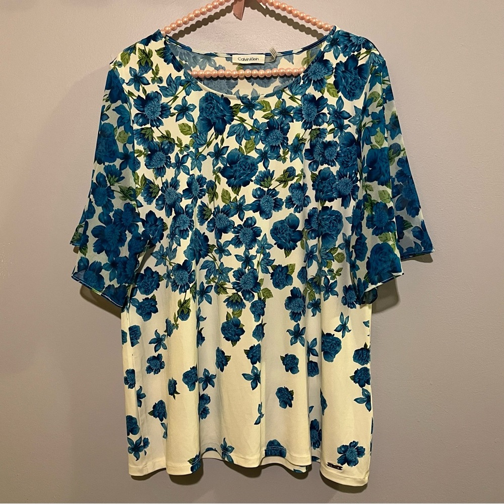 Calvin Klein Blouse Size XL